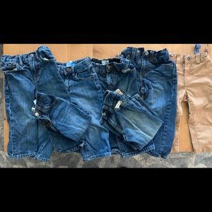7 pairs toddler boy jeans 18-24 mo